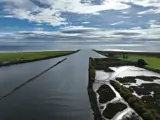 Buller River with lagoon